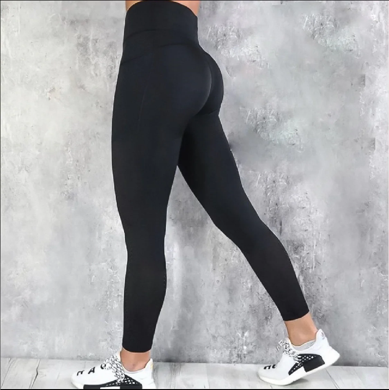 Leggings anti-cellulite ad alte prestazioni con tasche